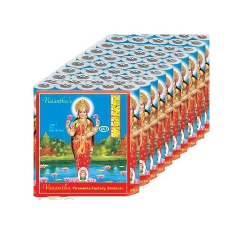4INCH GOLDEN LAKESHMI DELUX (5PCS)